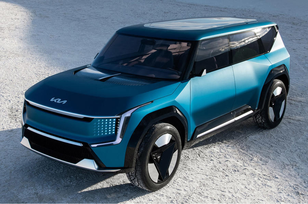 Kia EV9 concept SUV 
